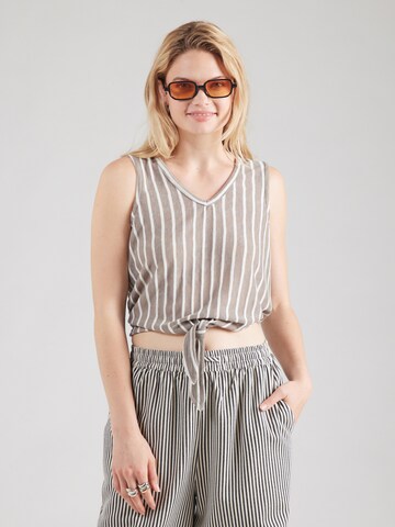 VERO MODA Топ 'VMLANA' в Серый: спереди