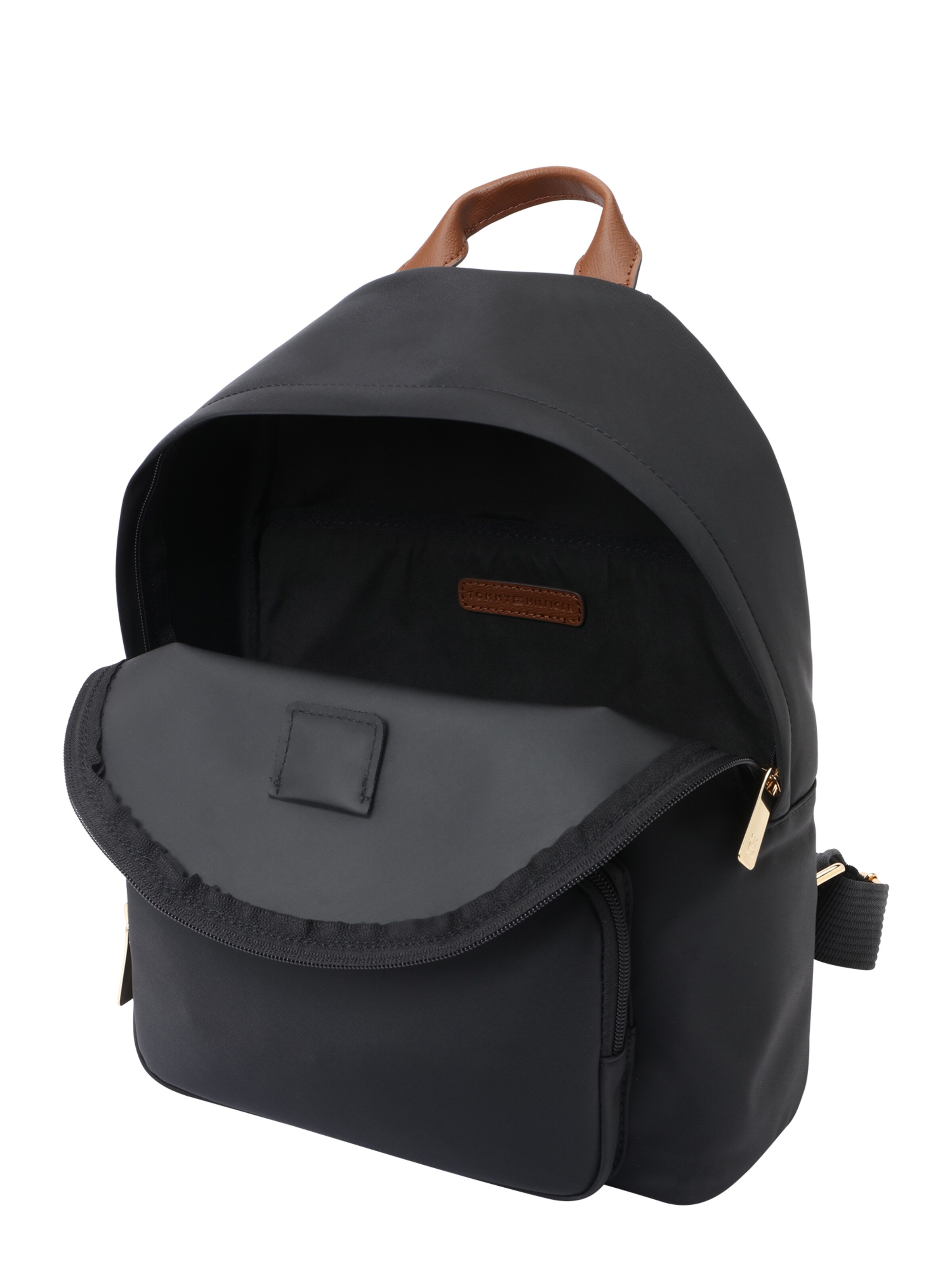 TOMMY HILFIGER Rucksack 'POPETTE DOME' in Schwarz