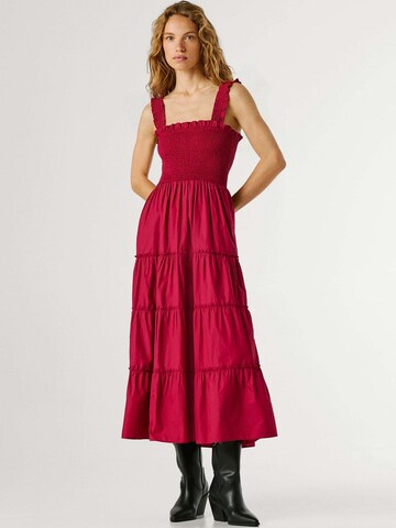 Pepe Jeans Summer dress 'Avril' in Red: front