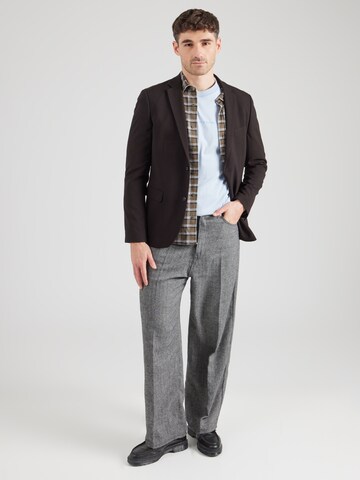 SCOTCH & SODA Tričko 'Seasonal Core' - Modrá