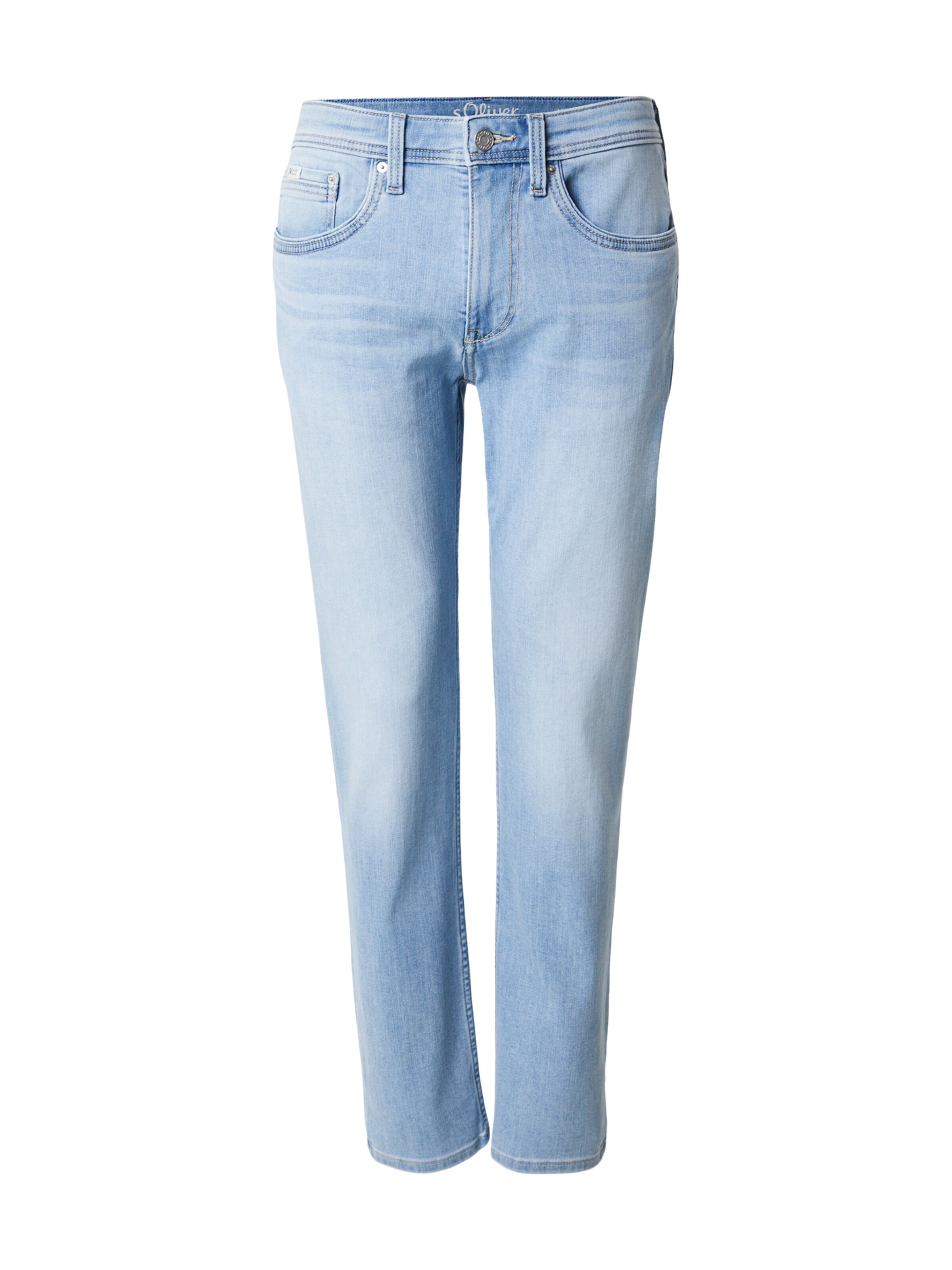 s.Oliver Slimfit Kavbojke 'Nelio' | modra barva: sprednja stran