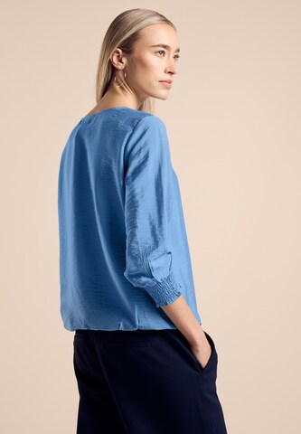 STREET ONE Bluse in Blau