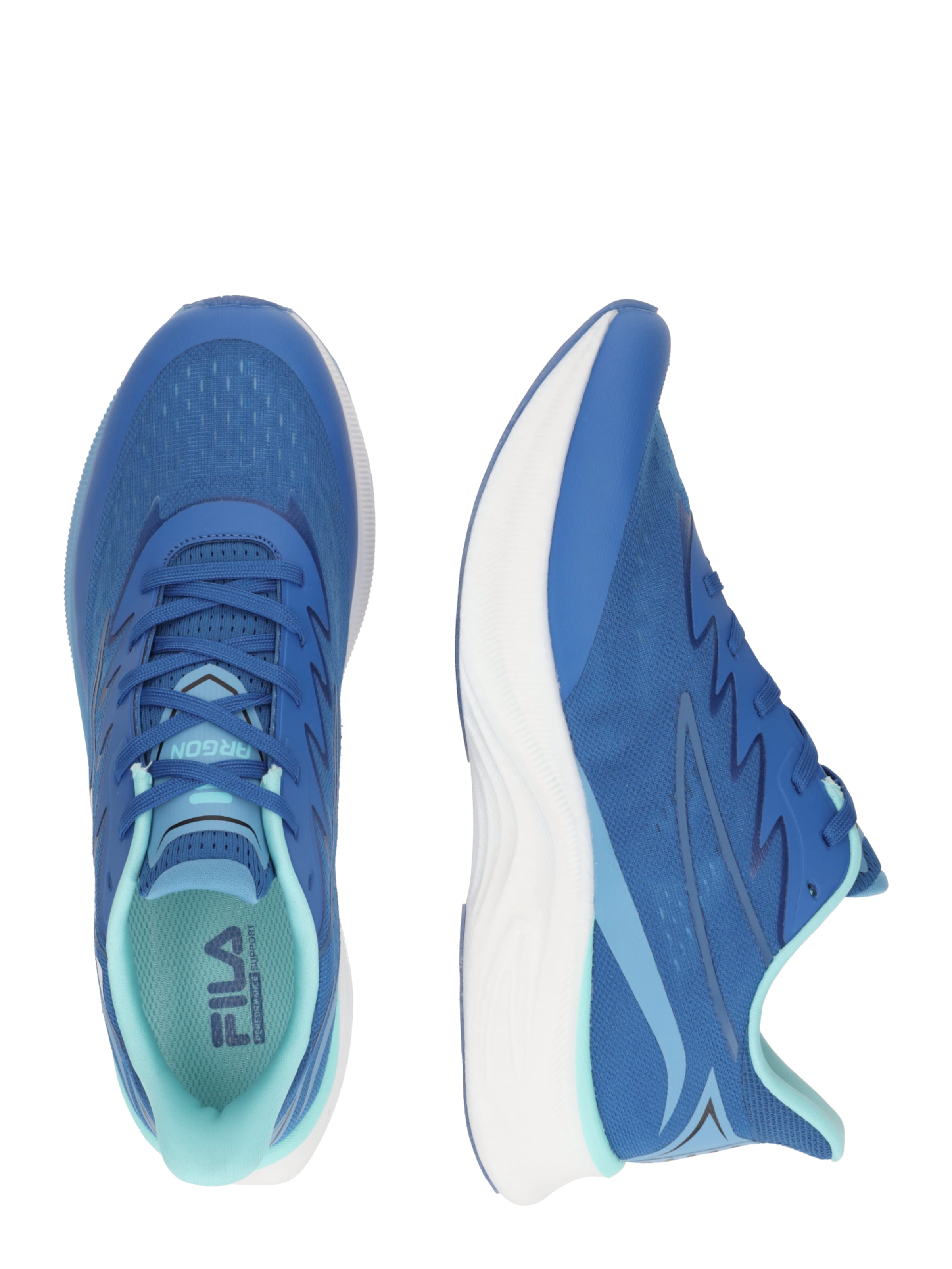 FILA Jooksujalats 'ARGON', värv sinine: külje pealt