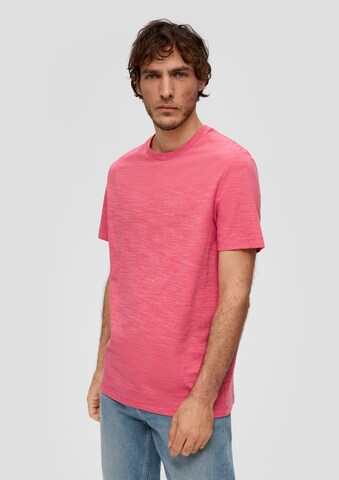 s.Oliver T-shirt i rosa: framsida