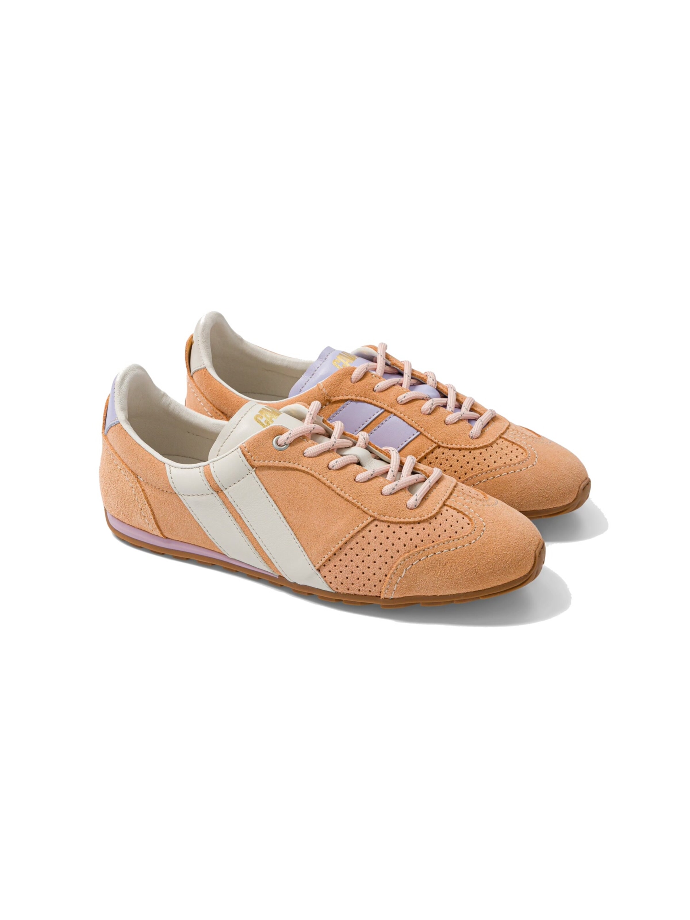 Caval - Sapatilhas slip-on ' BALLET ' em laranja: frente