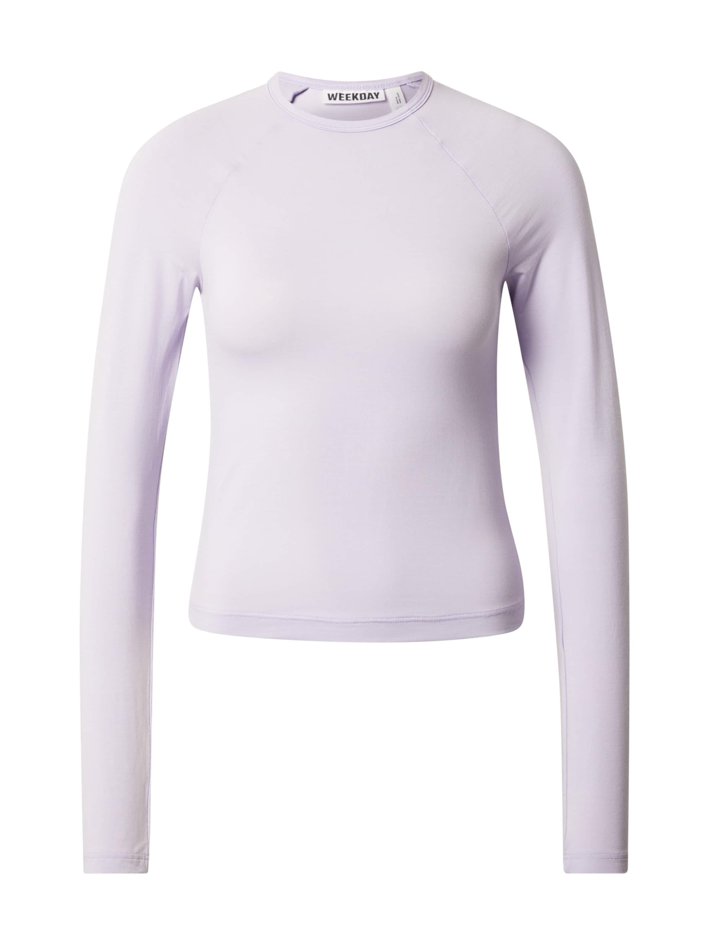 WEEKDAY - Camiseta 'Elma' en lila: frente