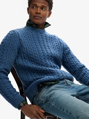 Pull-over 'JACOB' Superdry en bleu