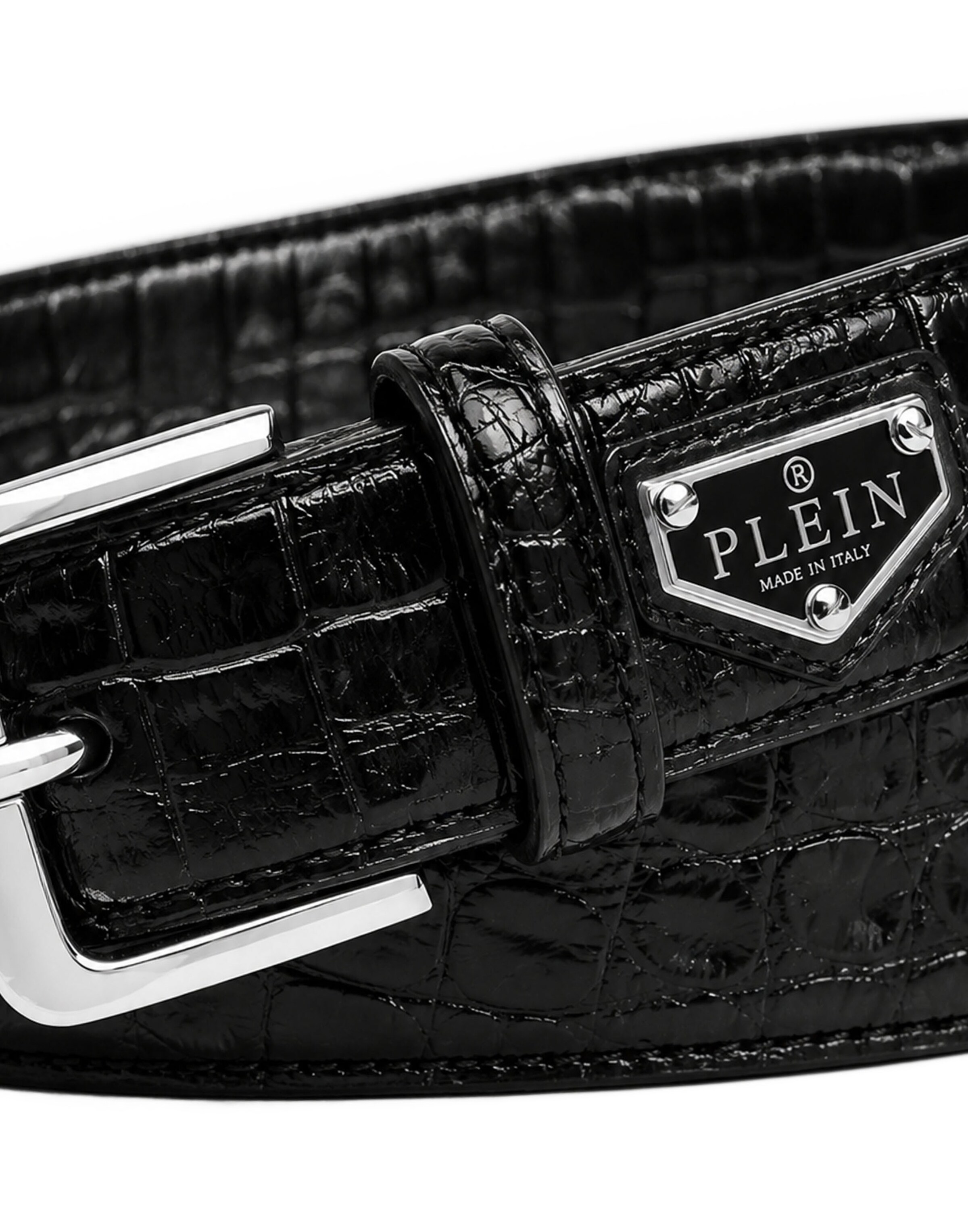 Philipp Plein - Cinturón en negro