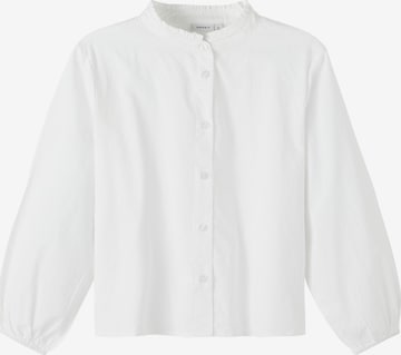 Camicia da donna 'FANEA' di NAME IT in bianco: frontale