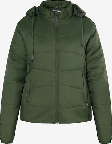 Usha Between-season jacket in Green: front