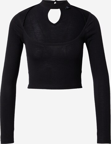 Nasty Gal Top in Zwart: voorkant