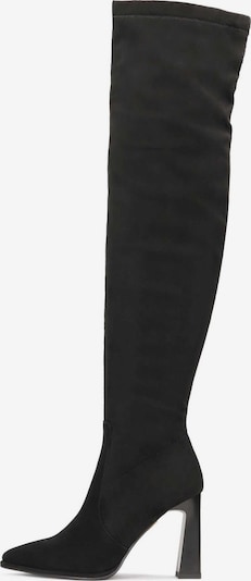 Kazar Čizme iznad koljena u crna, Pregled proizvoda