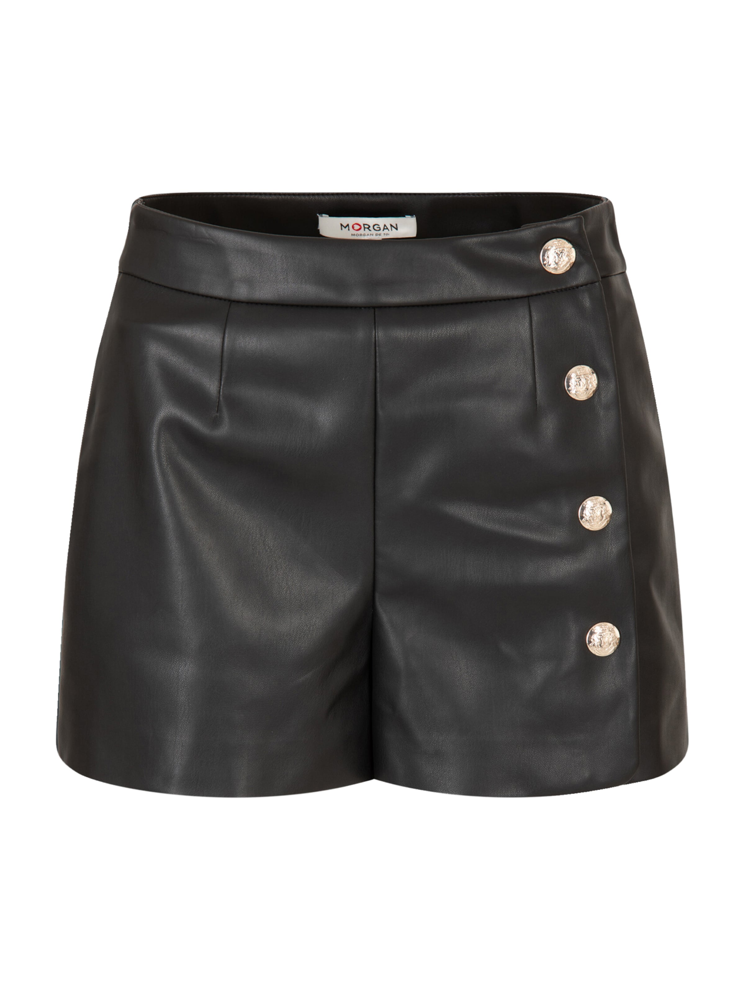 Morgan Обычный Штаны 'Shofice' в Черный: спереди