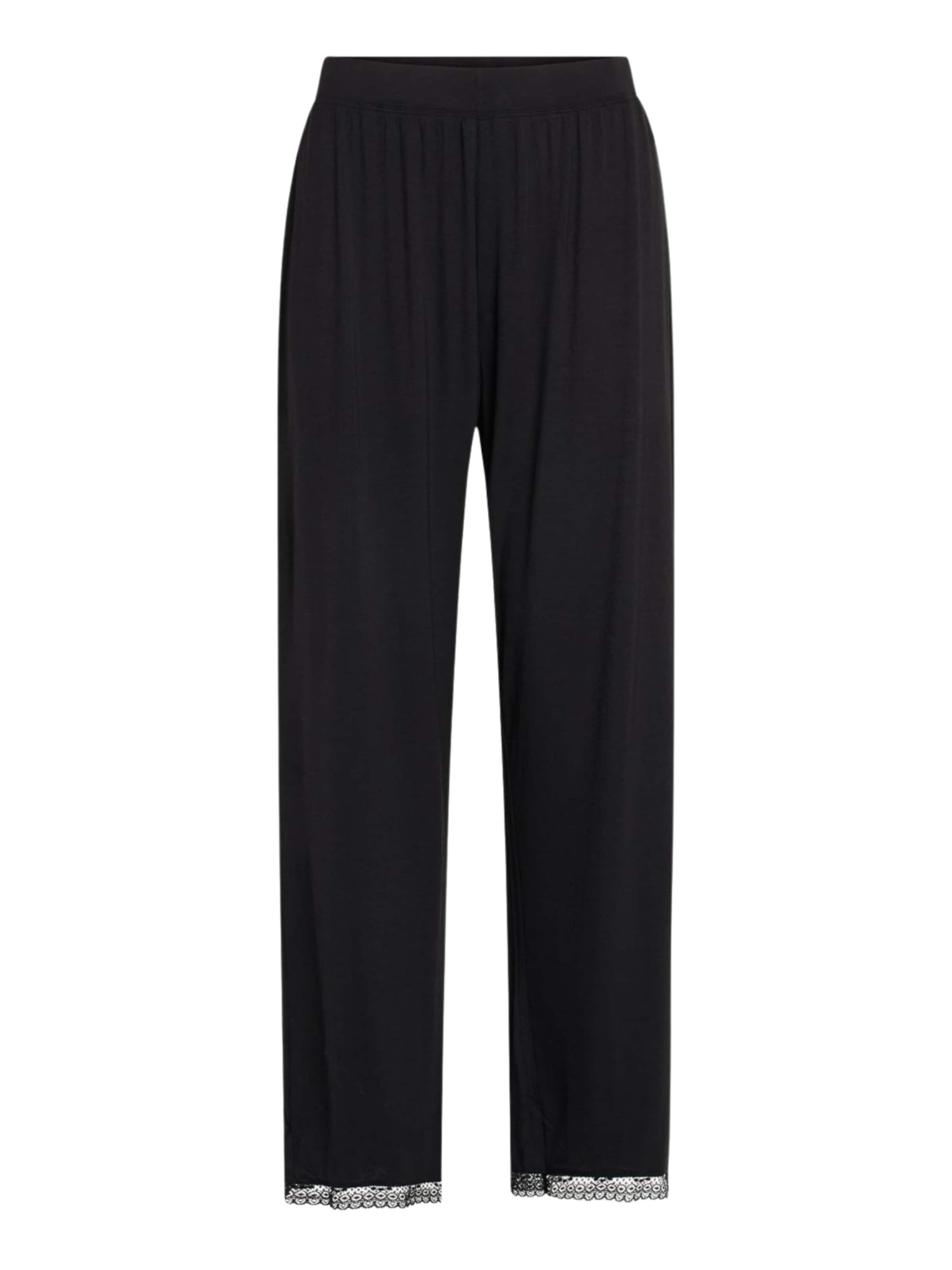 CCDK Copenhagen Pyjamasbukser 'Jamin' i sort: forside