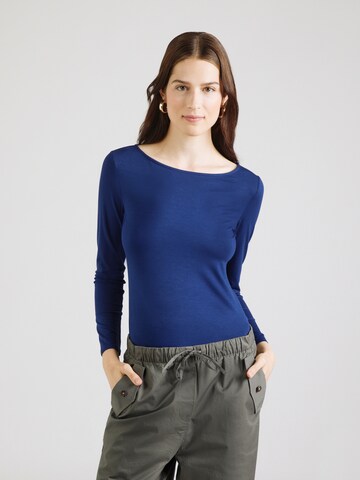 Blutsgeschwister - Camisa 'Sweet Sailorette' em azul: frente