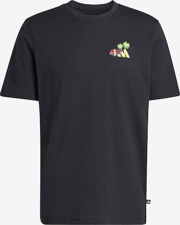 juoda ADIDAS SPORTSWEAR Sportiniai marškinėliai 'MINI SURF': priekis