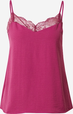 PIECES Топ 'PCTIFFANY' в Ярко-розовый: спереди