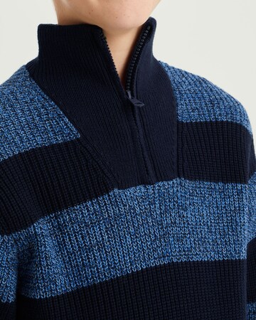 mėlyna WE Fashion Megztinis