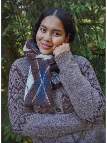 Zizzi Strickjacke in Braun