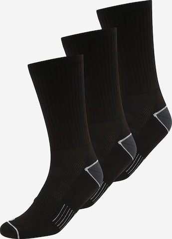 Chaussettes de sport 'Laraine' Virtus en noir : devant