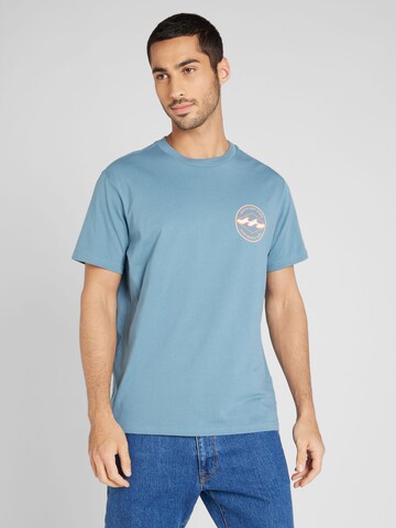 BILLABONG T-Shirt 'ROTOR DIAMOND' in Blau: predná strana