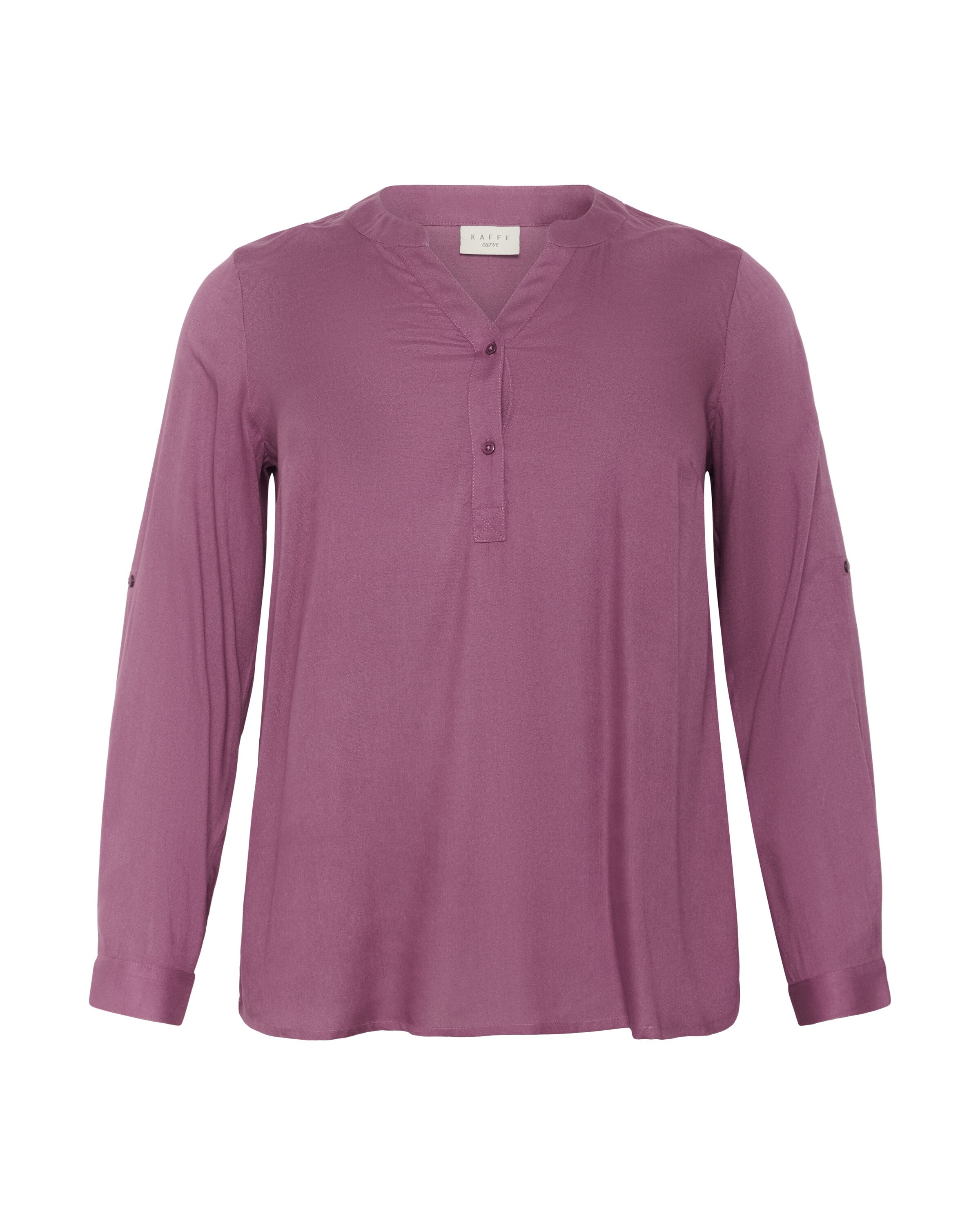 KAFFE CURVE Bluse 'KCSida' i pink: forside