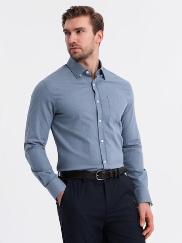 Ombre Overhemd 'OM-SHCS-0174' in Blauw