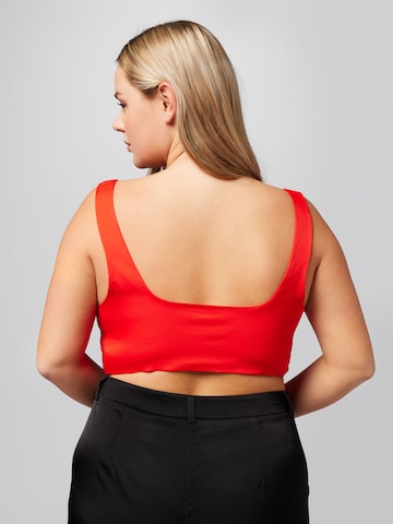 A LOT LESS Top 'Verena' in Red