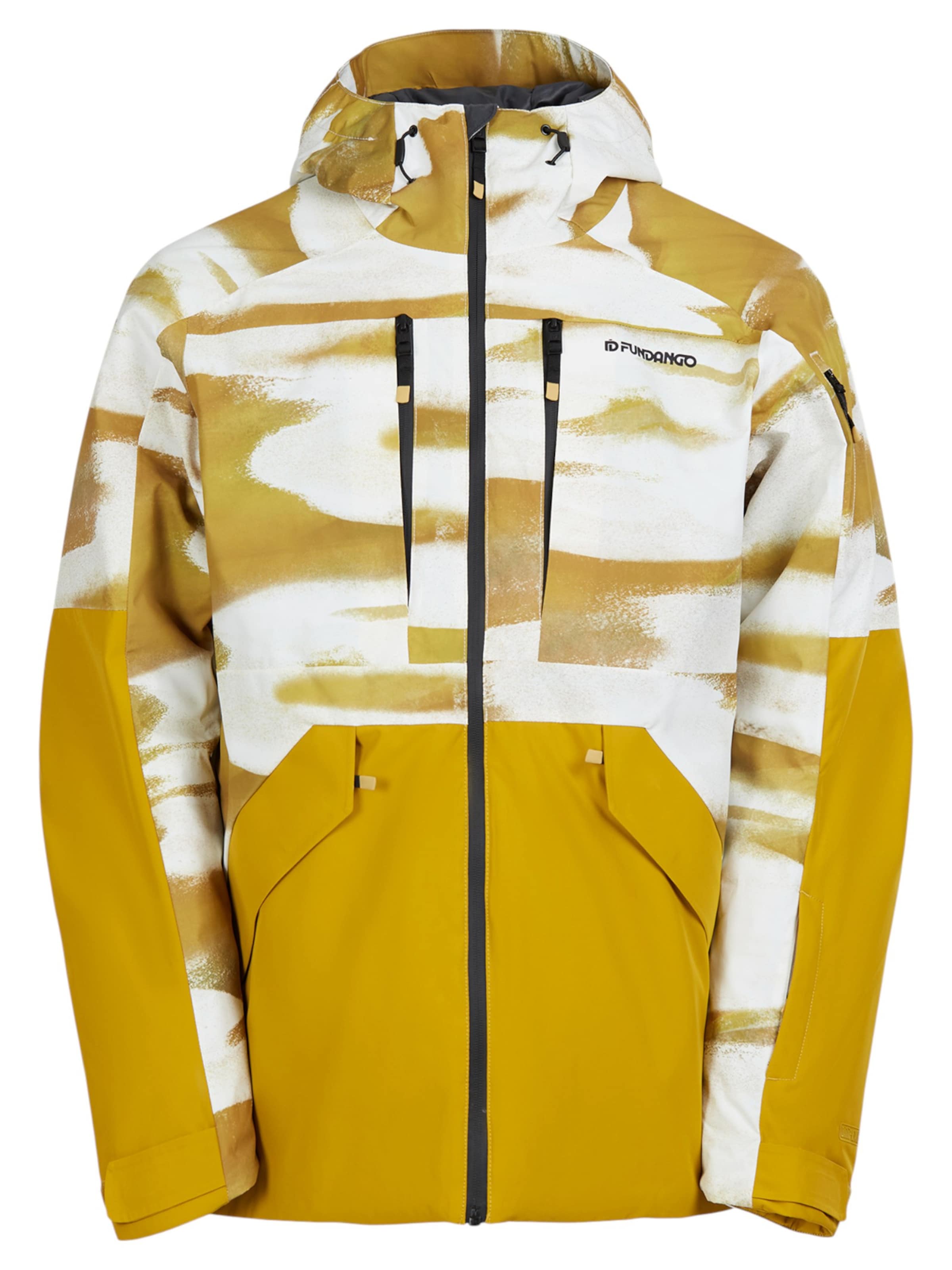 Fundango Winterjacke 'Baily ECO Allmountain ' in Beige: Vorderseite