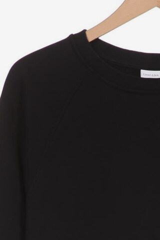 LASCANA Sweatshirt & Zip-Up Hoodie in L in Black