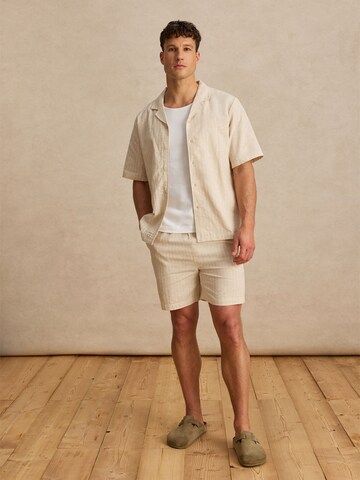 Regular Pantalon 'Hauke' DAN FOX APPAREL en beige