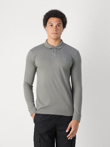 BOSS Poloshirt 'Passerby' in Grau: Vorderseite
