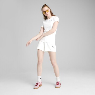 PUMA Shirt 'Essentials' in Wit