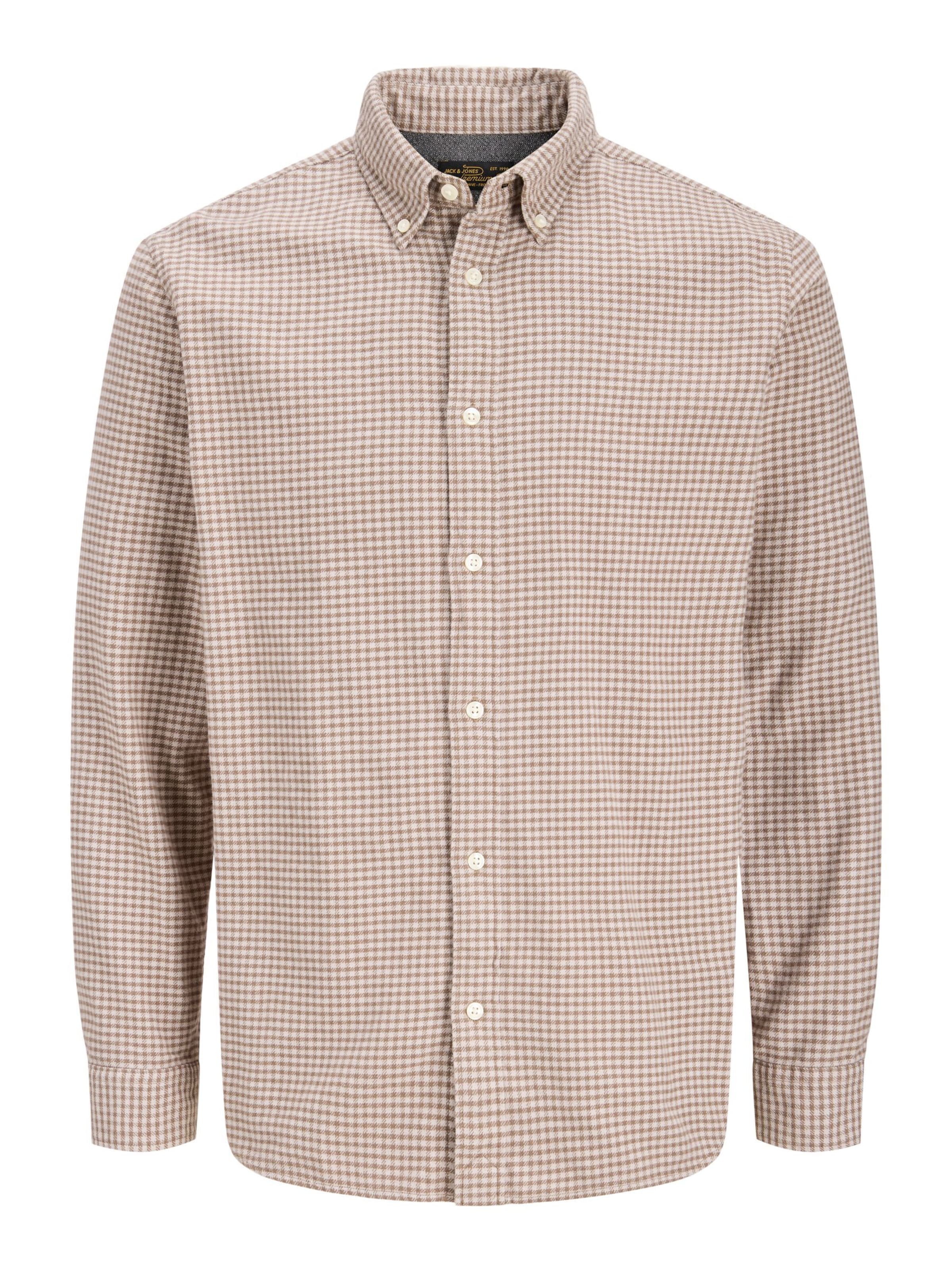JACK & JONES Hemd 'JPRBLUSTANLEY' in Grau: Vorderseite