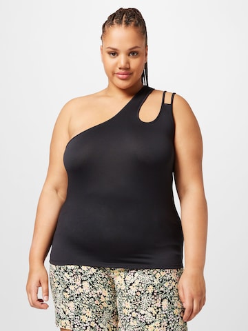 ONLY Curve Top 'THEA' in Black: front