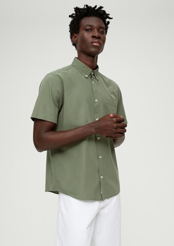 Coupe regular Chemise s.Oliver en vert : devant