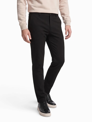 Samsøe Samsøe - regular Pantalón chino 'Frankie' en negro: frente