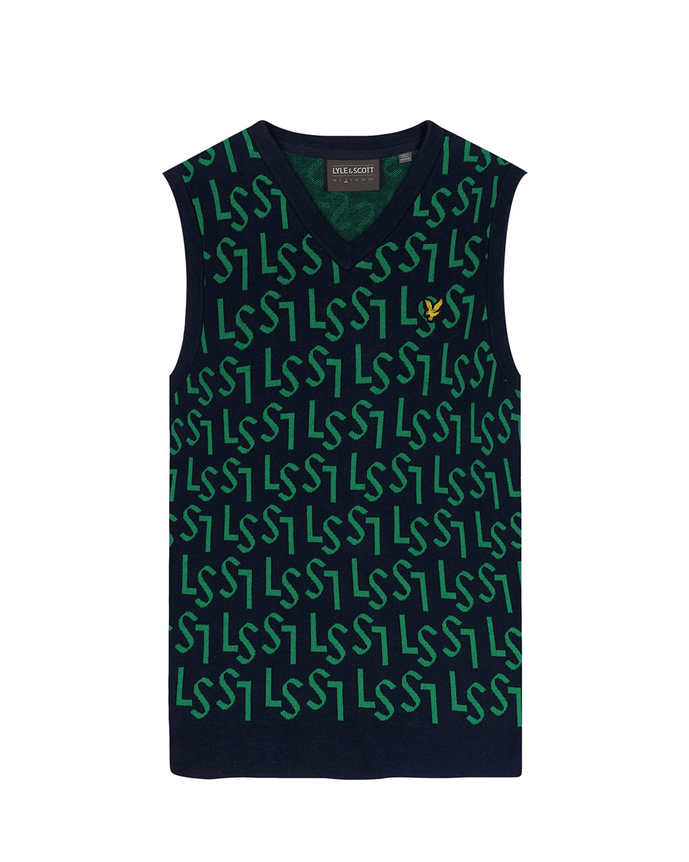 Lyle & Scott Vest in Black: front