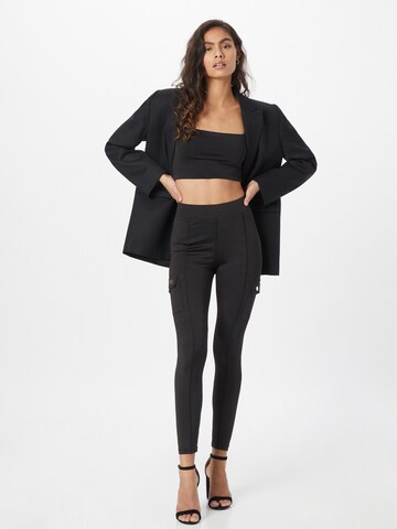 River Island Skinny Leggings in Schwarz