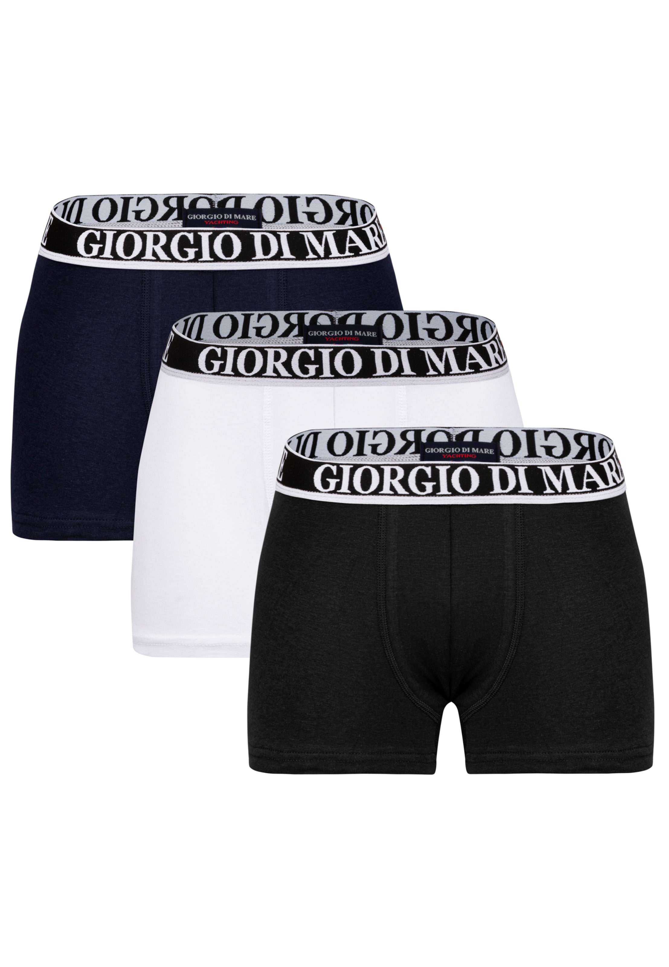 Giorgio di Mare Шорты Боксеры в Черный: спереди