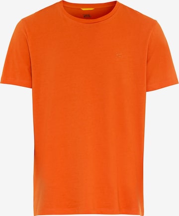 oranžinė CAMEL ACTIVE Marškinėliai: priekis