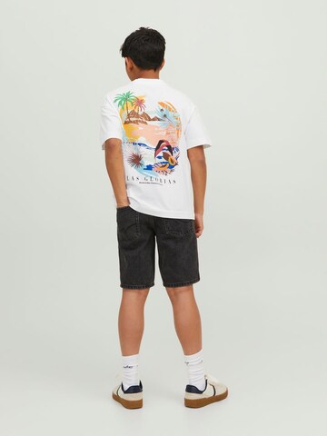 T-Shirt Jack & Jones Junior en blanc