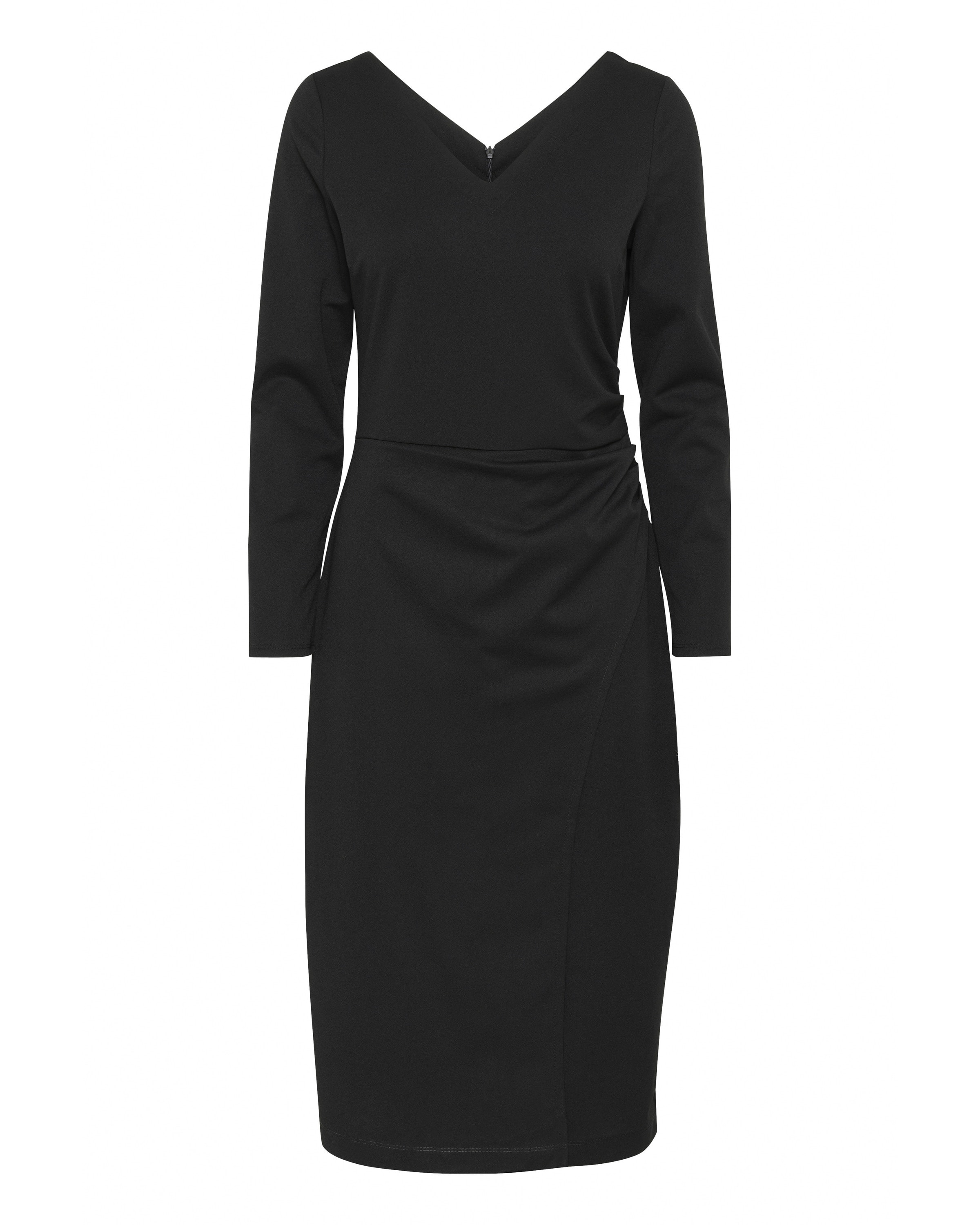 SOAKED IN LUXURY Šaty 'Bea Gia' – černá: přední strana