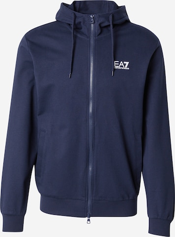 EA7 Emporio ArmaniGornji dio trenirke - plava boja: prednji dio