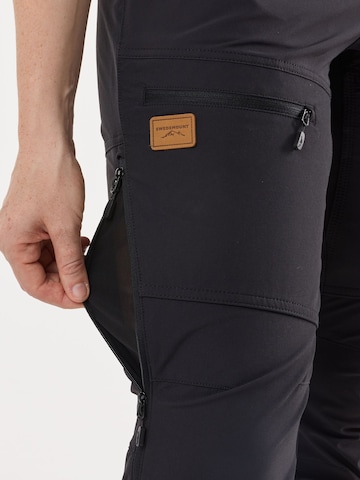 regular Pantaloni per outdoor 'Lofoten' di SWEDEMOUNT in nero