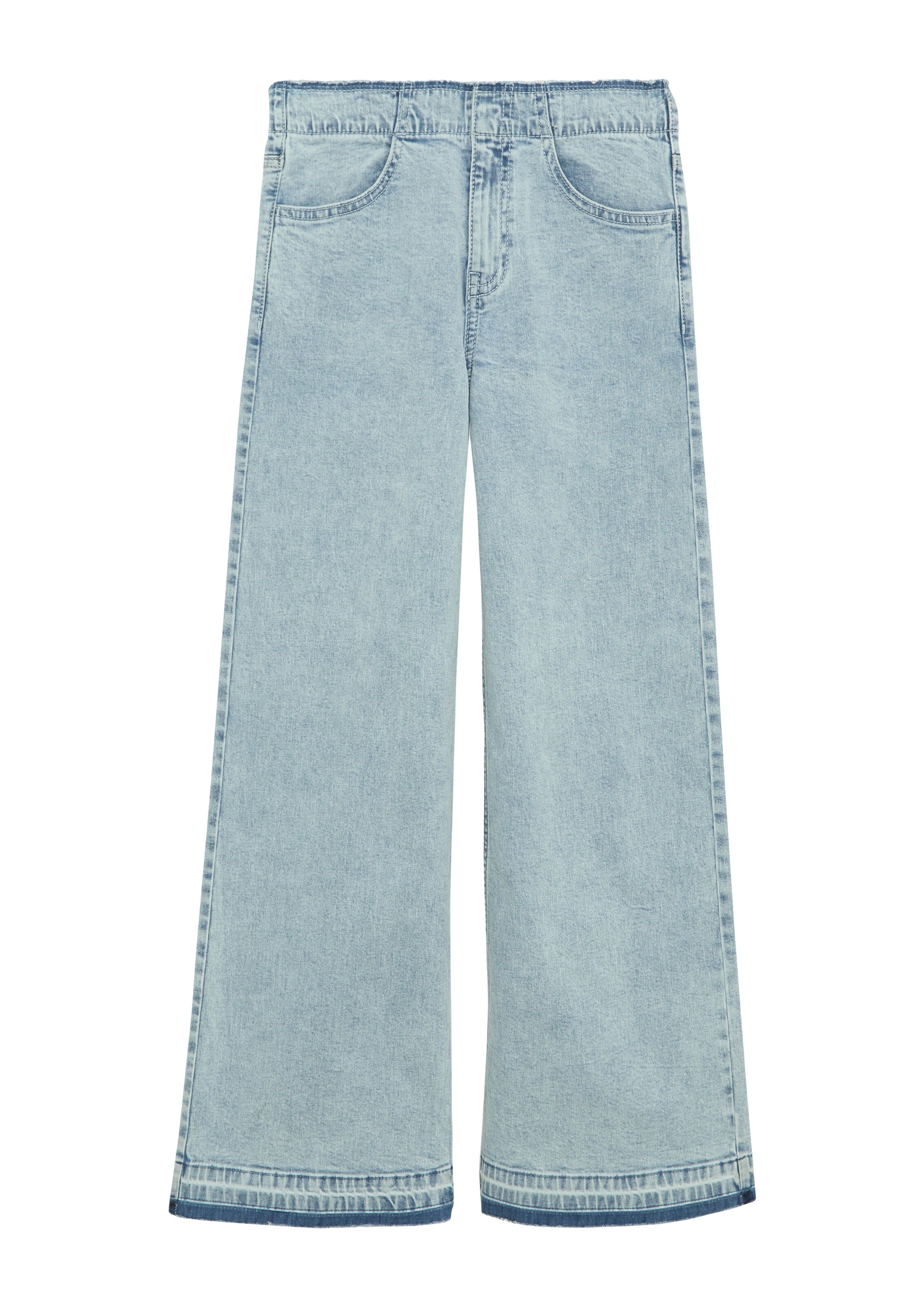 s.Oliver Wide leg Jeans in Blue: front