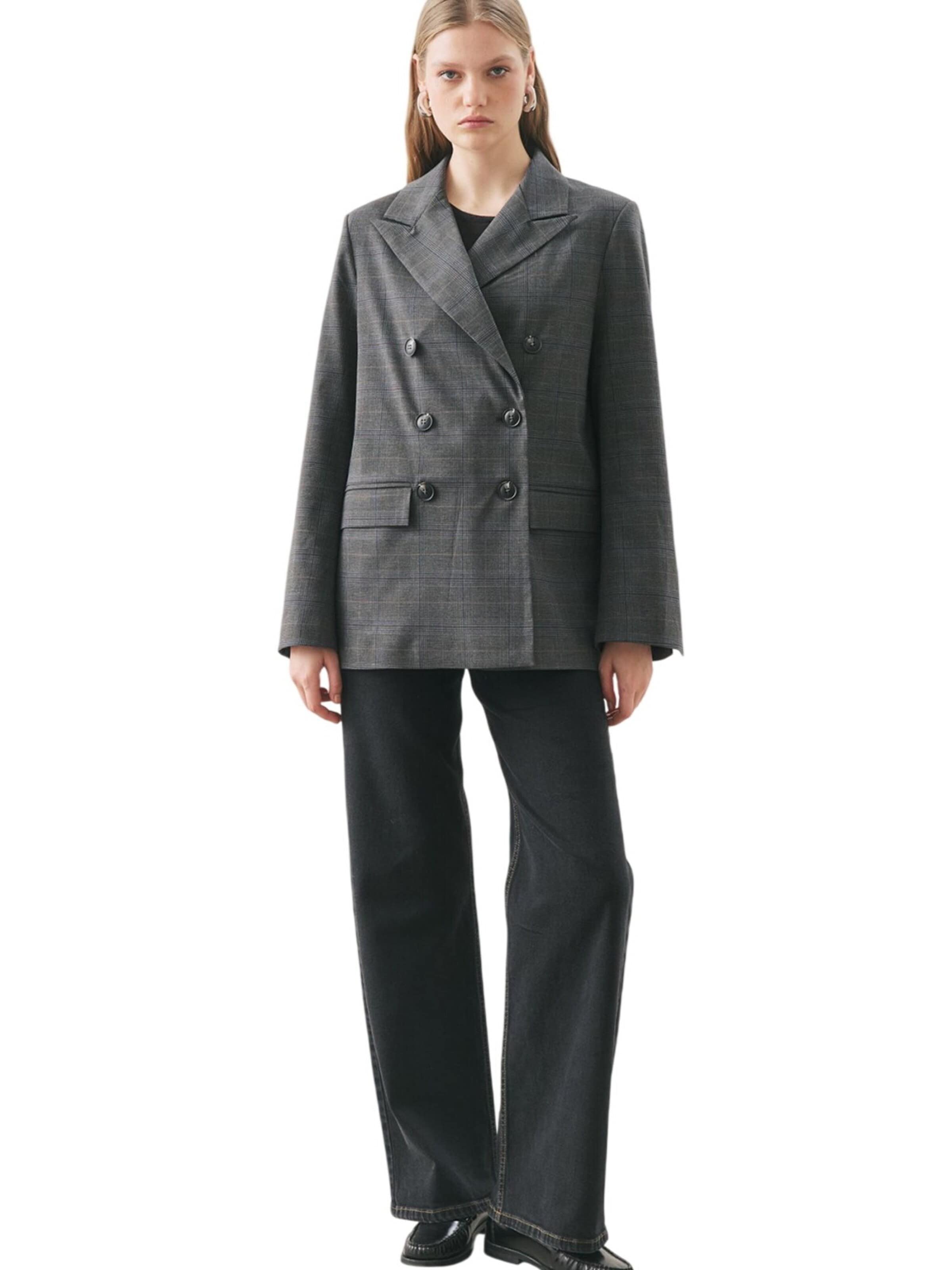 MANUKA Blazer in Grey: front
