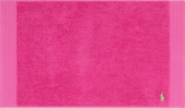 Ralph Lauren Home Towel 'PLAYER' in Pink: front