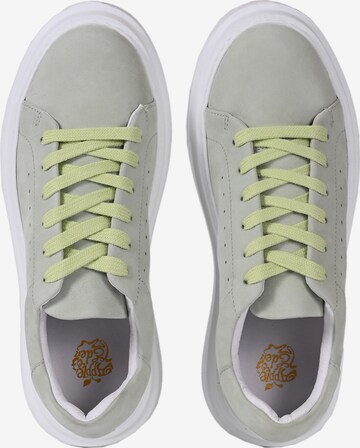 Apple of Eden Sneakers laag 'SAMIR' in Groen