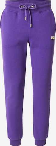 Tapered Pantaloni di 19V69 ITALIA in lilla: frontale